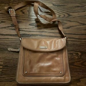 Coke Hamm Leather Crossbody Bag